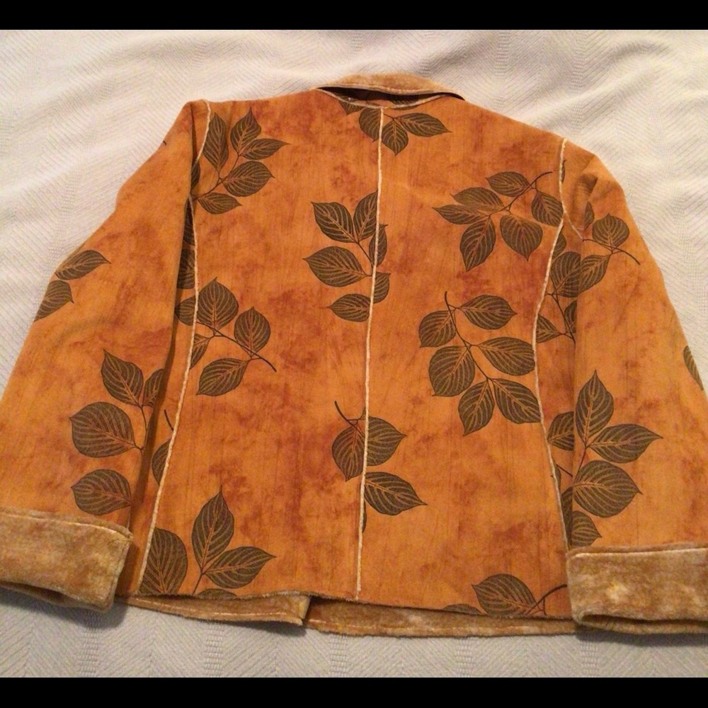 Robert Kitchen Suede/Fleece Jacket